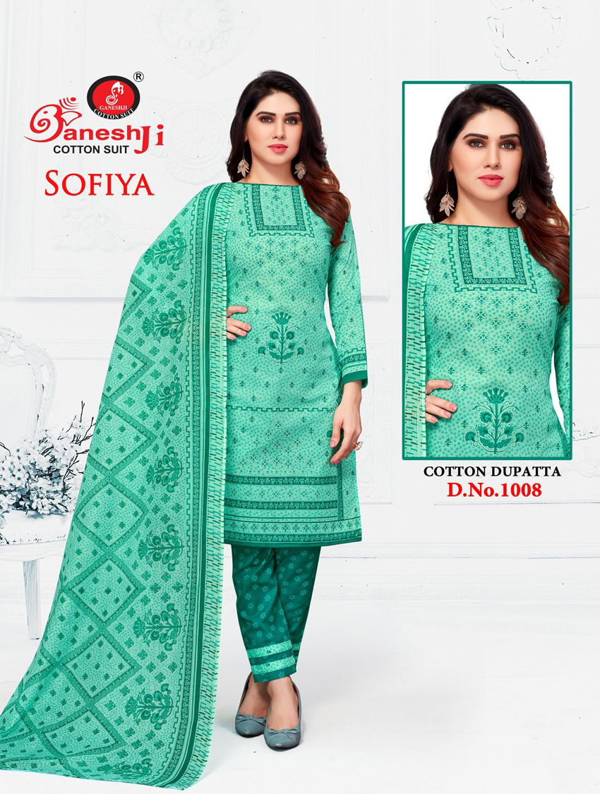 Ganeshji Sofia 1 Cotton Printed Casual Wear Designer Latest Dress Material